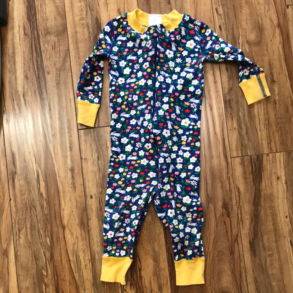 Hanna Andersson Baby Zip Sleeper Pajamas Easter Cotton